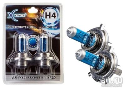 Лот: 17506783. Фото: 1. Галогенная лампа Xenite H4 (SUPER... Оптика и освещение