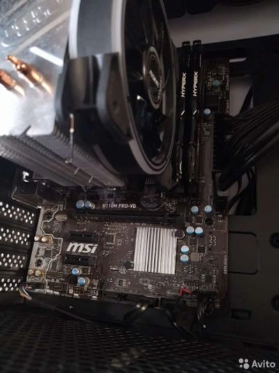 Лот: 18273810. Фото: 1. Материнская плата MSI H110M PRO-VD. Материнские платы