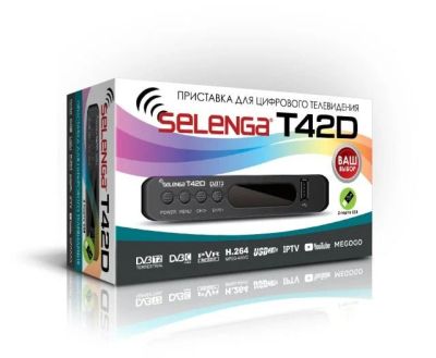 Лот: 13434796. Фото: 1. Тюнер для цифрового DVB-T2 Selenga... Другое (смартфоны, связь, навигация)