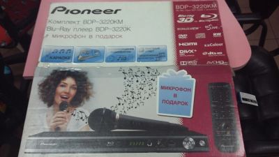 Лот: 10079443. Фото: 1. 3D Blu-Ray плеер Pioneer BDP-3220K... DVD, Blu-Ray плееры