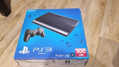 Лот: 8309698. Фото: 1. Sony Playstation 3 (500gb) + 6... Игровые приставки, консоли