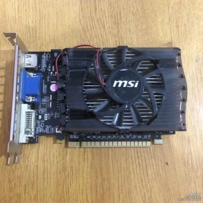 Лот: 15480852. Фото: 1. Видеокарта GT 630 4 гб. 128 bit... Видеокарты