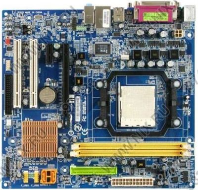 Лот: 370002. Фото: 1. GigaByte GA-M61PM-S2 Socket AM2... Материнские платы