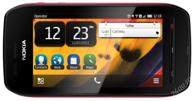 Лот: 2017786. Фото: 1. Nokia 603 черный. Смартфоны