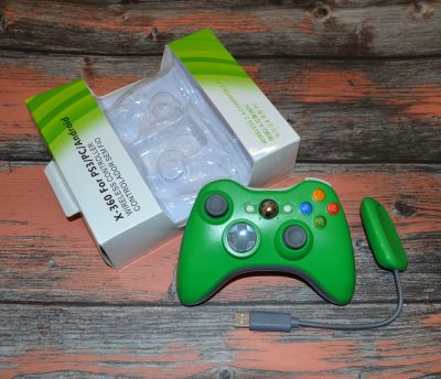 Лот: 17658038. Фото: 1. Беспроводной джойстик Xbox 360... Рули, джойстики