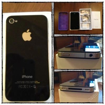 Лот: 2329530. Фото: 1. iPhone 4 16gb черный sim-free. Смартфоны