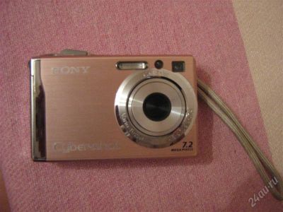 Лот: 1509544. Фото: 1. Продам SONY DSC-W80+MSAC-MMD1GB... Цифровые компактные