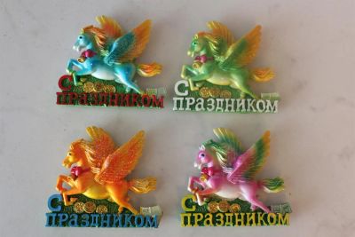Лот: 3425145. Фото: 1. Набор подарочных магнитов из 4-х... Магниты сувенирные