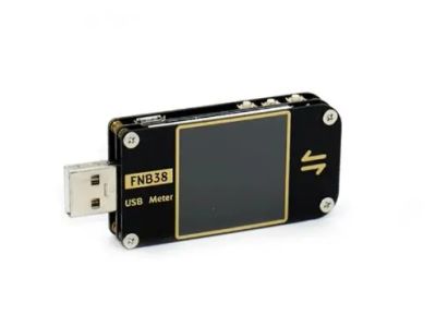 Лот: 19958334. Фото: 1. USB тестер Fnirsi FNB38, QC4... Радиолюбительский инструмент