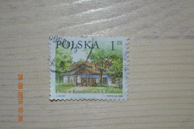 Лот: 5735035. Фото: 1. Марка Польши 1999г. Здания. Марки