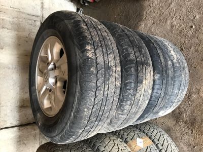 Лот: 14330821. Фото: 1. Летние шины Dunlop Grandtrek 275x65x17... Шины