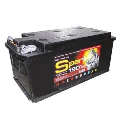 Лот: 16848314. Фото: 1. Аккумулятор Стартерный Spark 190... Аккумуляторы