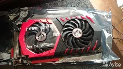 Лот: 11928947. Фото: 1. Видеокарта MSI GTX1060 Gaming... Видеокарты