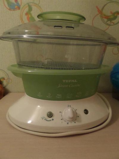 Лот: 3403701. Фото: 1. Пароварка TEFAL. Кухонная