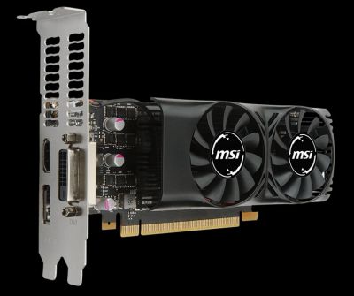 Лот: 16706981. Фото: 1. MSI GTX 1050ti 4Gb LowProfile. Видеокарты