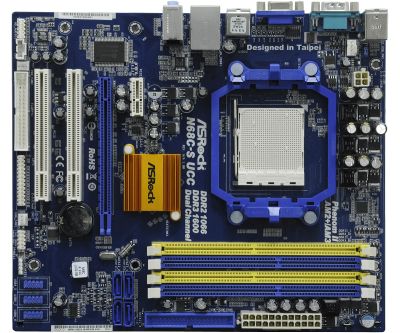 Лот: 19641116. Фото: 1. Материнская плата AM2+/AM3: ASRock... Материнские платы