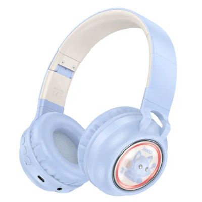 Лот: 23247598. Фото: 1. Гарнитура Bluetooth Hoco W50 Cute... Наушники, гарнитуры
