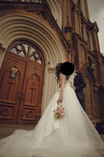 Лот: 3202803. Фото: 1. ^^Шикарное свадебное платье со... Другое (свадебная мода)
