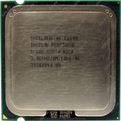 Лот: 5723501. Фото: 1. Intel Pentium E6600 3.06 GHz... Процессоры