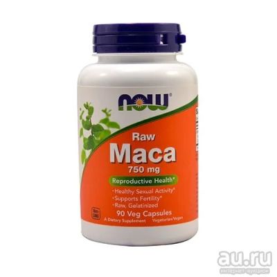 Лот: 15275379. Фото: 1. Now Foods, Maca, Мака, необработанная... Спортивное питание, витамины