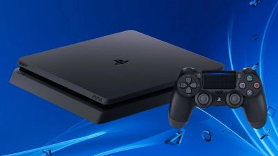 Лот: 16384037. Фото: 1. ps4 + игры + 2 оригинальных геймпада. Игровые приставки, консоли