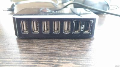 Лот: 13317391. Фото: 1. Usb хаб D-link 7 портов. USB хабы
