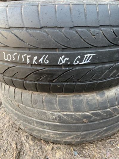 Лот: 17447592. Фото: 1. 205/55 R16 Bridgestone пара. Шины