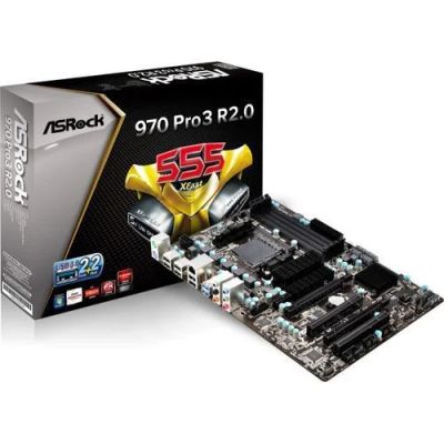 Лот: 8536498. Фото: 1. ASRock 970 Pro3 R2.0 + Phenom... Материнские платы