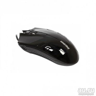 Лот: 16263380. Фото: 1. Мышь SmartBuy SBM-339-K USB черная. Клавиатуры и мыши