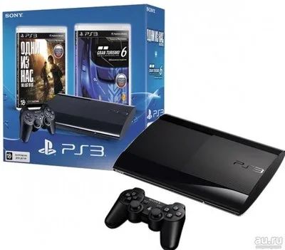 Лот: 9954770. Фото: 1. sony playstation 3 +6 игр. Игровые приставки, консоли