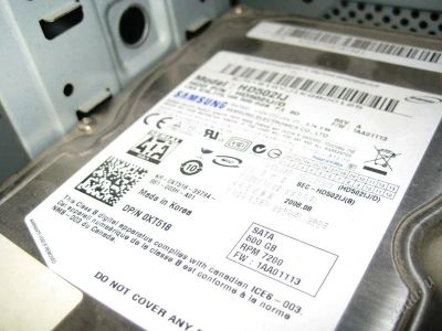 Лот: 2158440. Фото: 1. Жесткий диск SATA-II 500Gb Samsung... Жёсткие диски (HDD)