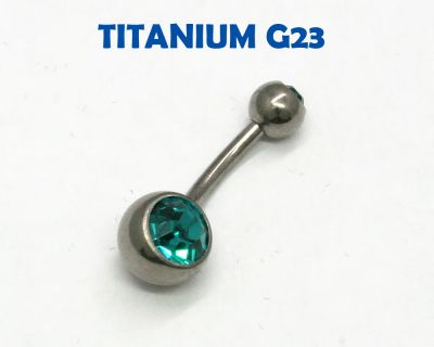 Лот: 8010574. Фото: 1. Пирсинг для пупка из титана G23... Пирсинг