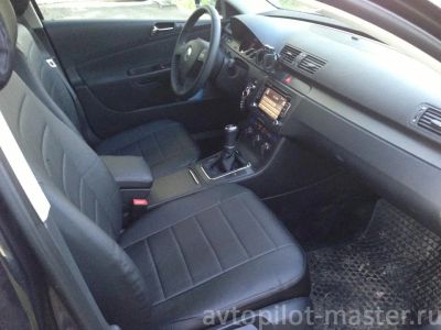 Лот: 4681389. Фото: 1. VW Passat B6 (B7) чехлы из эко-кожи... Чехлы, коврики, оплетки руля