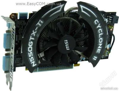 Лот: 2377994. Фото: 1. На гарантии! GTX 550 Ti Cyclone... Видеокарты