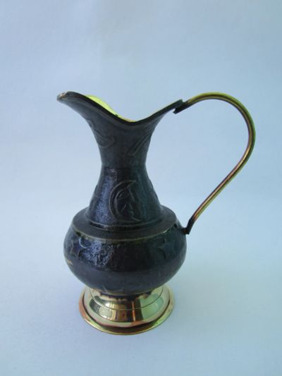 Лот: 19549182. Фото: 1. 104. винтажный кувшин Индия. Кувшины, графины