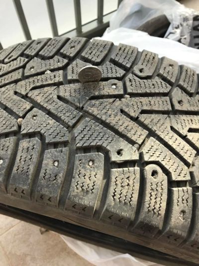 Лот: 10433959. Фото: 1. Зимняя резина Pirelli ice zero... Шины