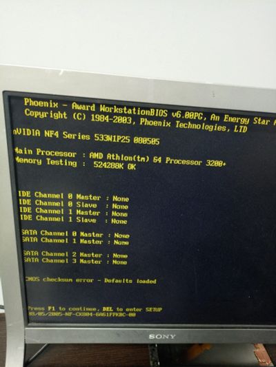 Лот: 17548043. Фото: 1. Материнская плата Foxconn NF4K8AC-8EKRS... Оперативная память