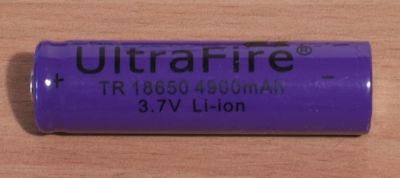 Лот: 3081988. Фото: 1. Аккумулятор 18650 4900mAh 3.7v... Фонарики