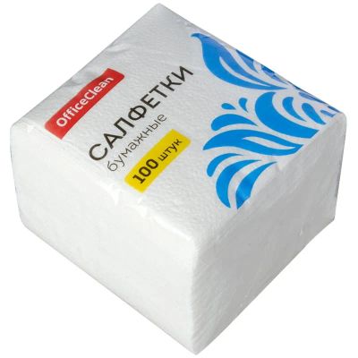 Лот: 25010251. Фото: 1. Салфетки бумажные OfficeClean... Другое (хозтовары)