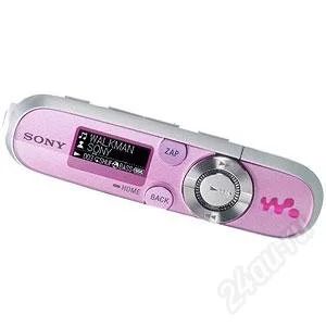 Лот: 1044862. Фото: 1. Sony NWZ-B143F 4Gb Рink. Плееры