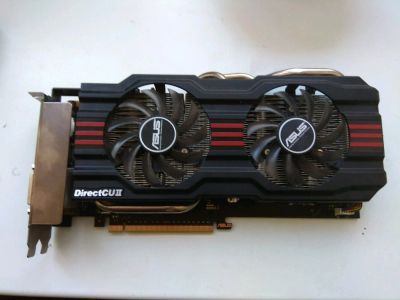 Лот: 11930757. Фото: 1. Видеокарта gtx 660 asus directcu... Видеокарты