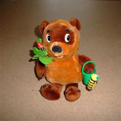 Лот: 2768719. Фото: 1. Поющий Винни-Пух. Мягкие