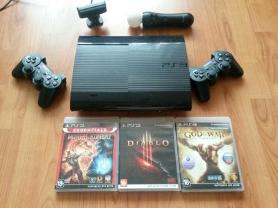 Лот: 6175412. Фото: 1. Sony PlayStation 3 Super Slim... Игровые приставки, консоли