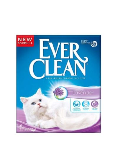 Лот: 4847034. Фото: 1. Наполнитель комкующийся Ever Clean... Миски, лотки, наполнители