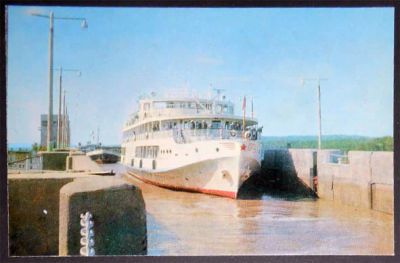Лот: 7443144. Фото: 1. Открытка Волго-Балт. Шлюз № 5... Открытки, конверты