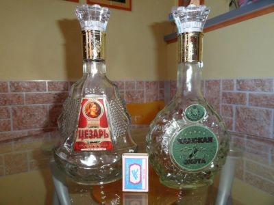 Лот: 4957233. Фото: 1. Красивые бутылки. Кружки, стаканы, бокалы