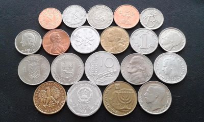 Лот: 10837293. Фото: 1. 20 монет стран Мира - одним лотом... Азия