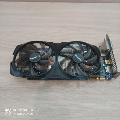 Лот: 18661293. Фото: 1. Видеокарта Gigabyte gv-n66twf2-2gd... Видеокарты