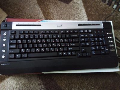 Лот: 16077217. Фото: 1. Клавиатура genius slimstar 250. Клавиатуры и мыши