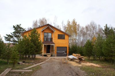 Лот: 4605131. Фото: 1. Коттедж из бруса 200 кв. на участке... Дома